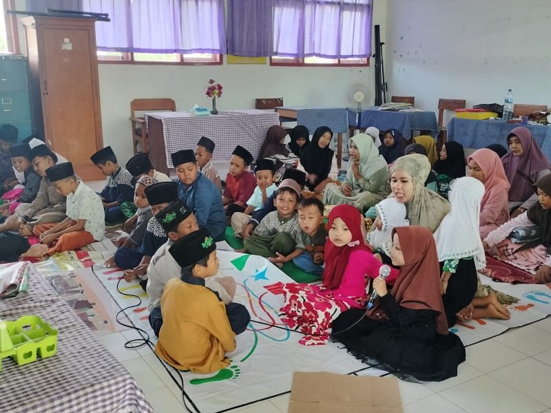 Serangkaian Kegiatan Hari santri SDN 4 Peleyan
